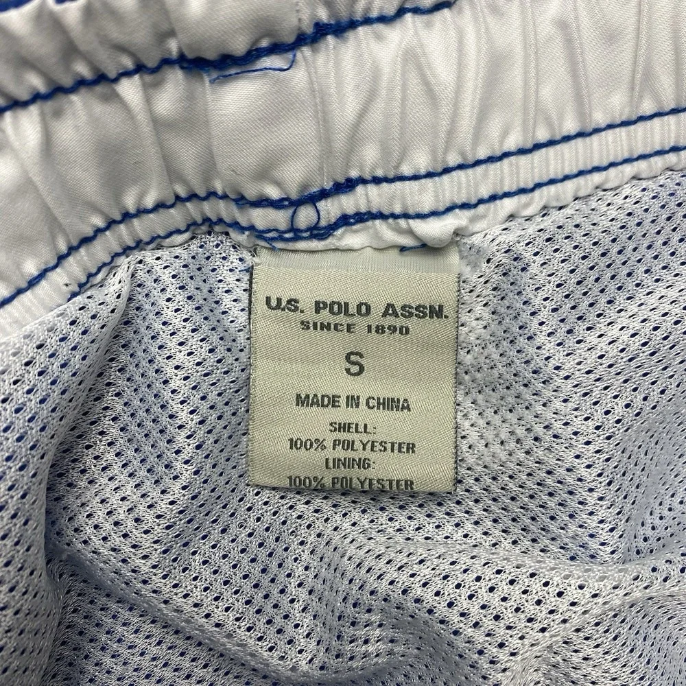 U.S.‎ Polo Assn. Men's Swim Trunks Size Small Blue Pockets Logo